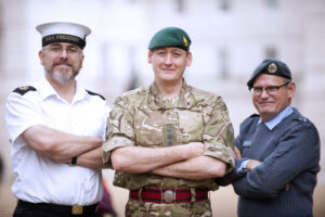 Royal Navy, Army and Royal Airforce reservists