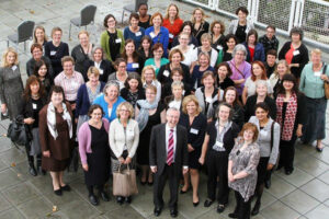 Martin Donnelly with the Senior Women in BIS