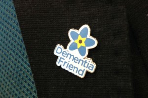 Dementia Friend lapel badge