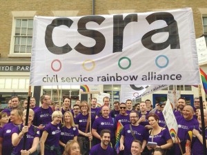 Civil Service Rainbow Alliance at London Pride 2014