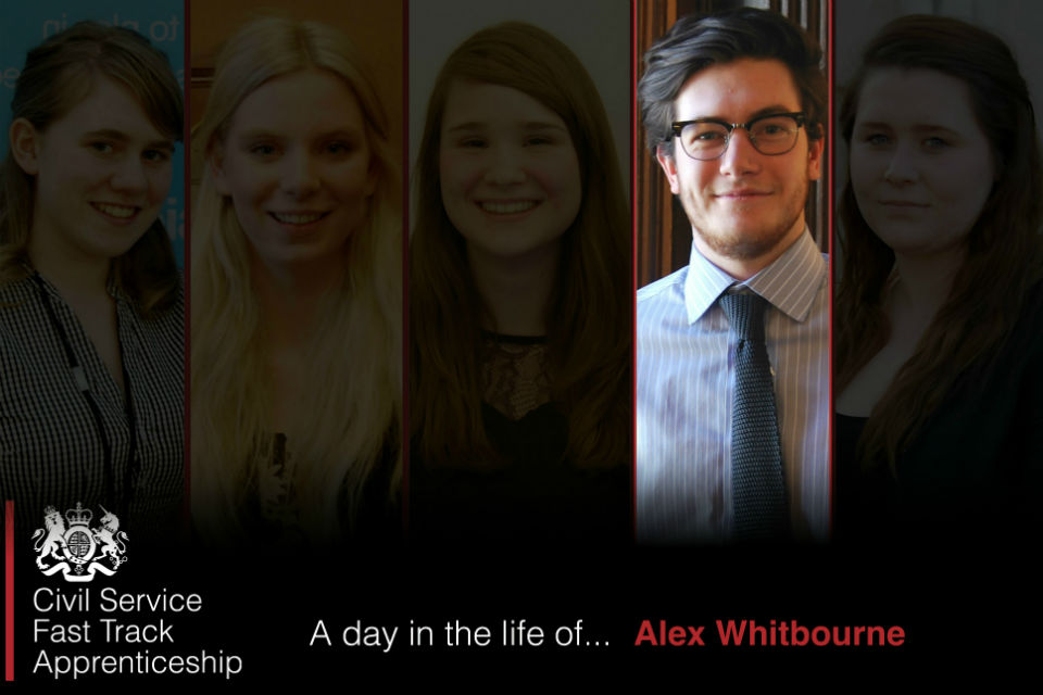 A day in the life of... Alex Whitebourne