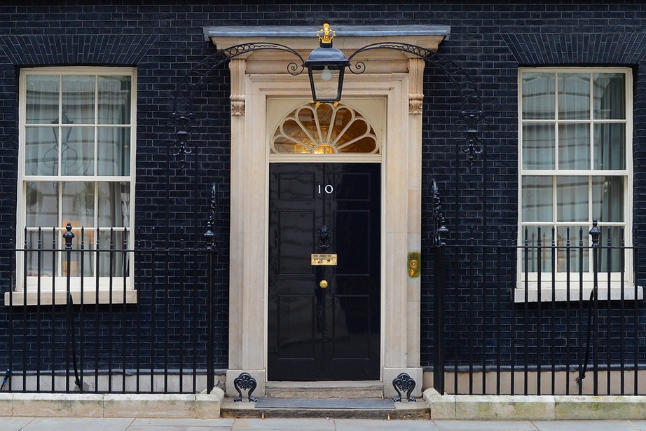 Front of Number 10 Downing Street