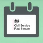 Infographic of a clipboard showing the Fast Stream logo