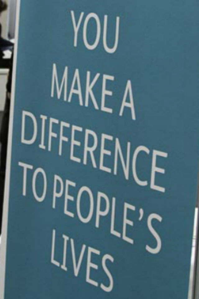 Operational Delivery Profession banner detail: "You make a difference to people's lives"