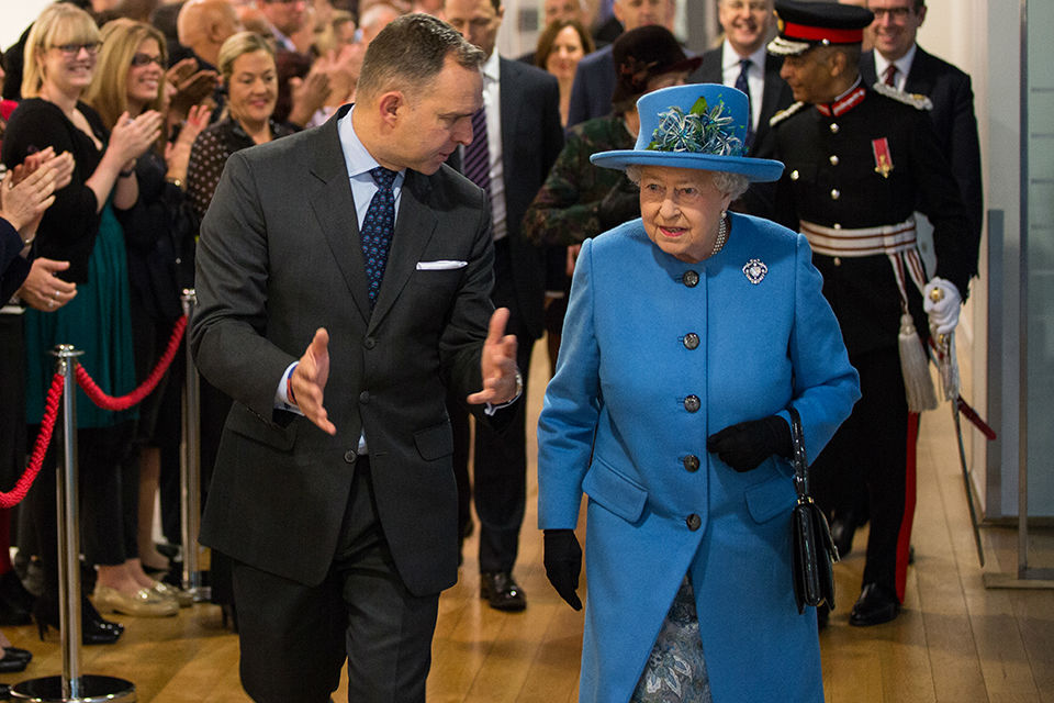 Mark Sedwill, Perm Sec Home Office, and The Queen