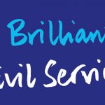 Graphic with legend 'A Brilliant Civil Service'