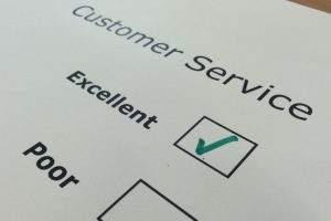 Customer service tick boxes image