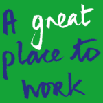 'A great place to work' logo