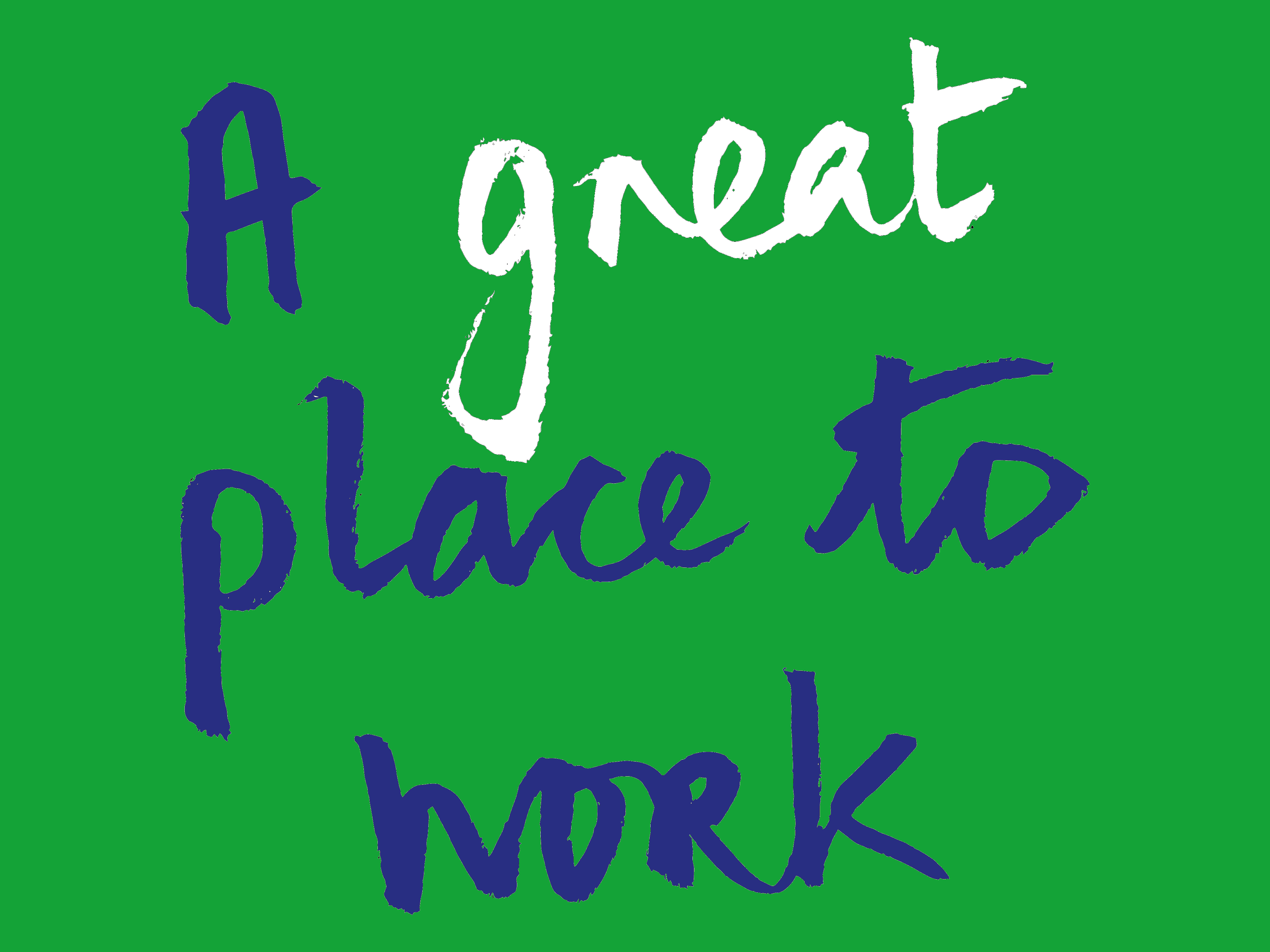 'A great place to work' logo