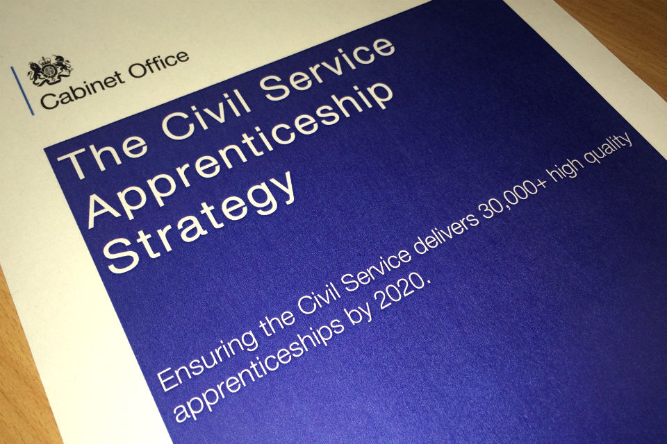 Front cover of Civil Apprenticeship Strategy