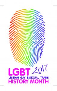 LGBT history month 2017 logo