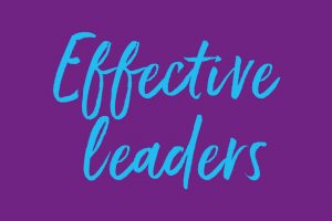 Logo for 'Effective leaders'