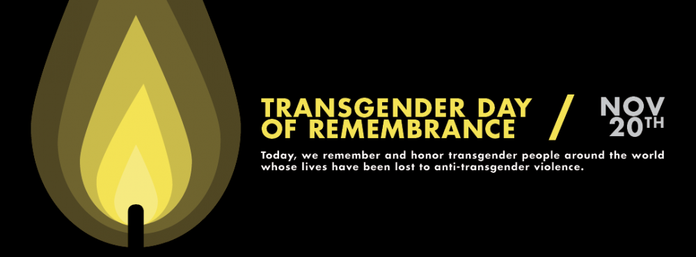 Transgender Day of Remembrance graphic