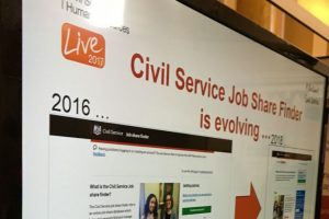 HR stand at Civil Service Live