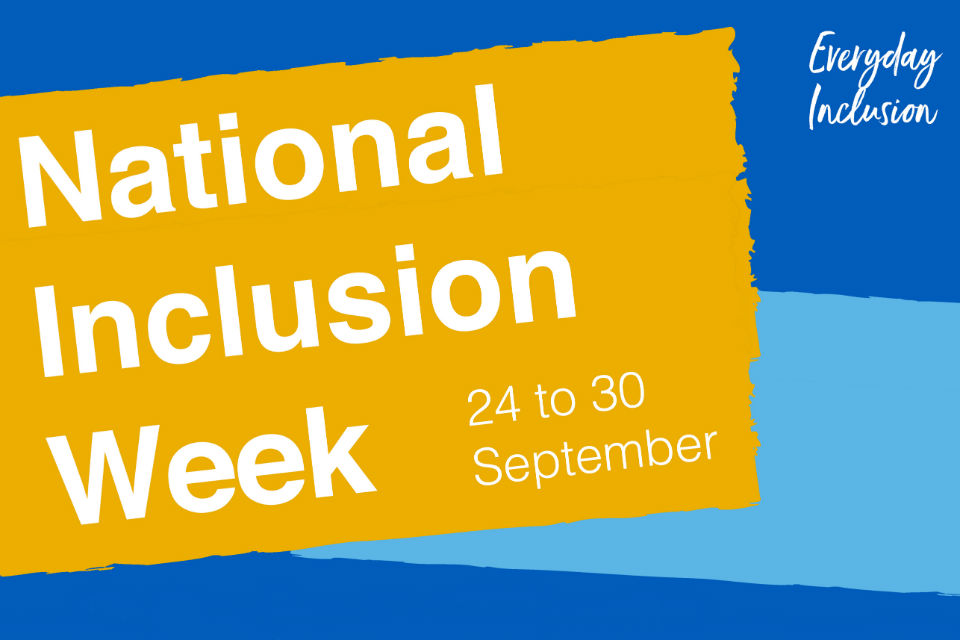 Graphic for National Inclusion Week 2018
