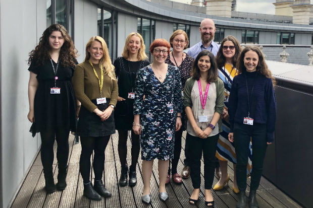 Group photo of members of the Tackling Loneliness Strategy Team