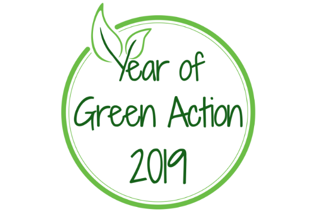 Logo of the Year of Green Action 2019