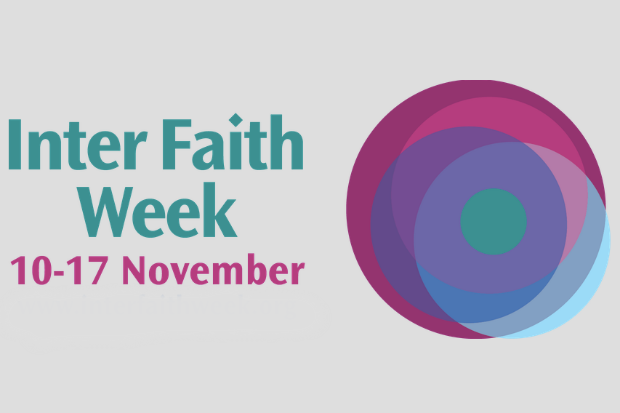 Logo of Inter Faith Week 2019