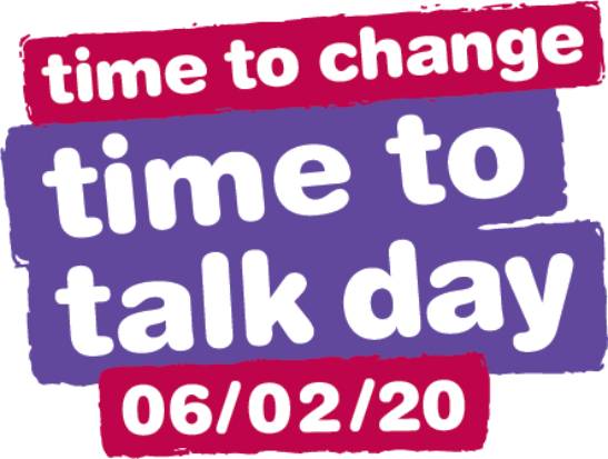 Logo for Time to Talk Day, 6 February 2020