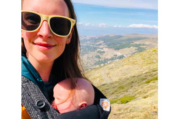 Vanessa with her daughter Eliza