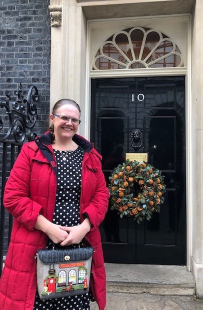 Keela Shackell-Smith visits No.10 Downing Street