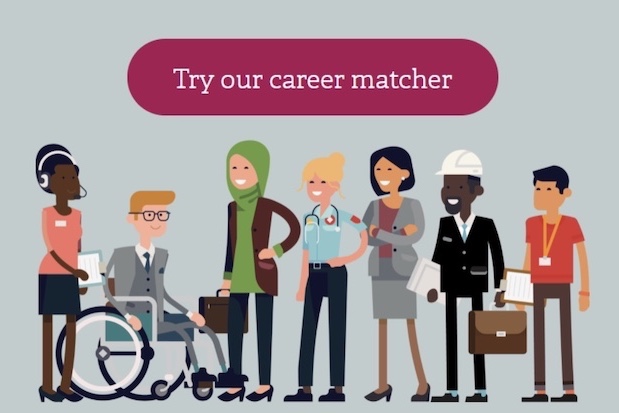 Try our Career Matcher website