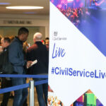 A stand at Civil Service Live