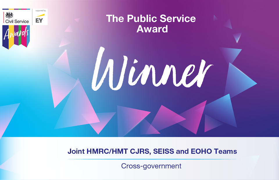 Civil Service Awards Winner, Public Service Award