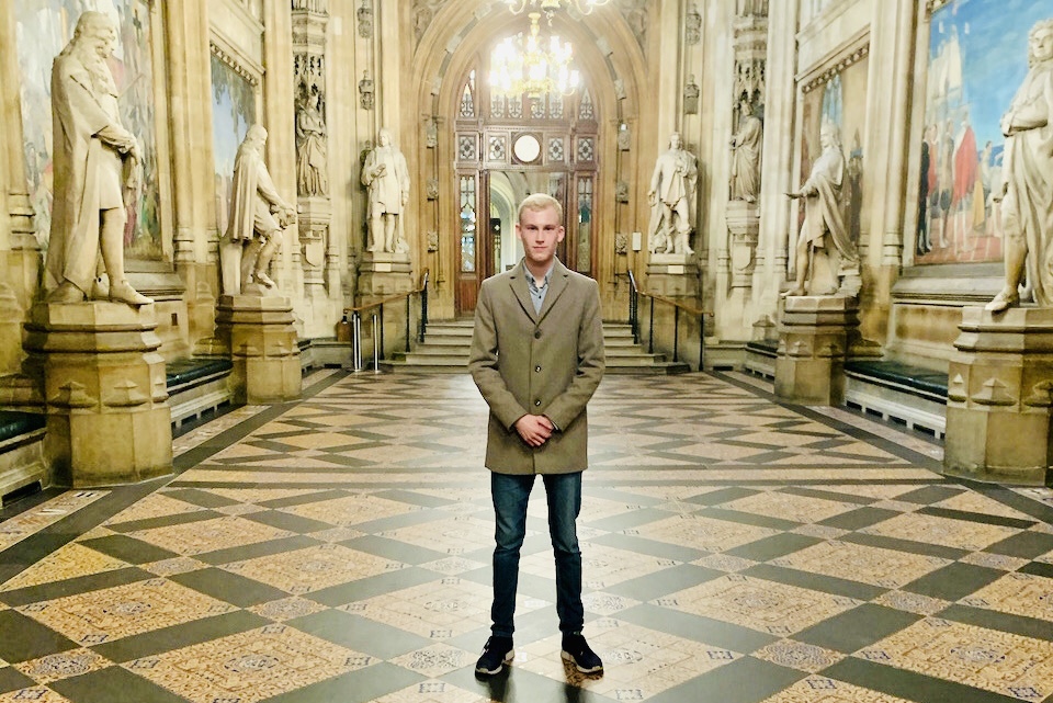 Jack Tennant in Parliament