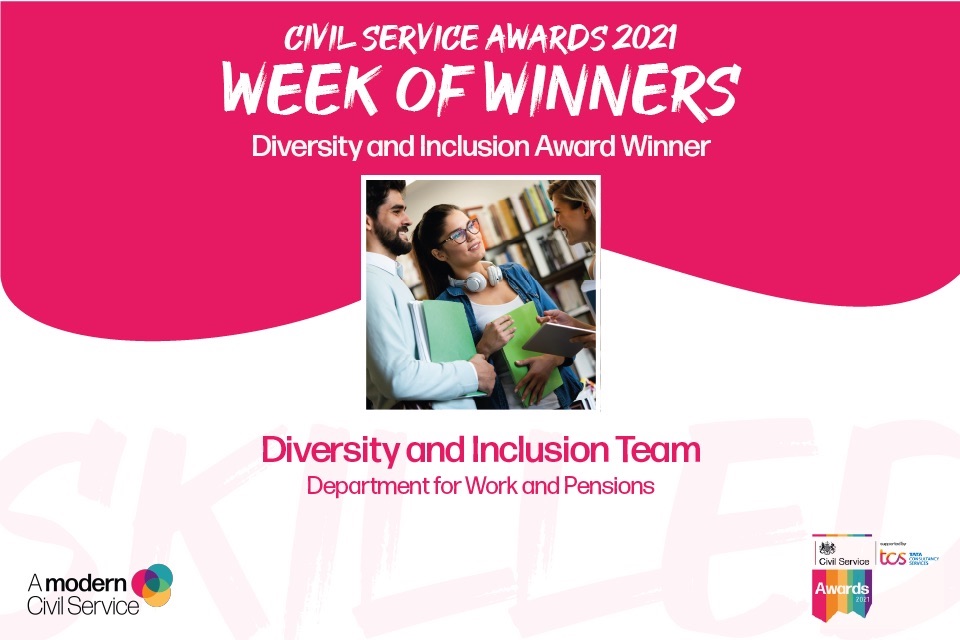 CS Awards 2021 Diversity and Inclusion Award Winner OFFICIAL