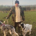 Rising Star winner Andrew Jones and his beloved dogs