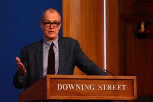 Sir Patrick Vallance, Downing Street briefings