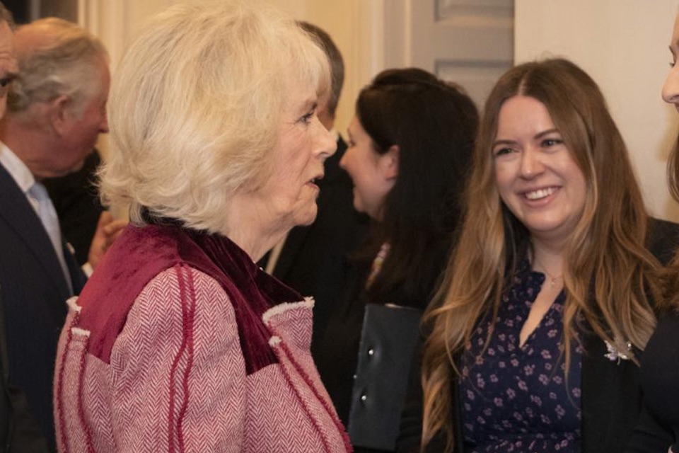Mairead Weir meets Duchess of Cornwall