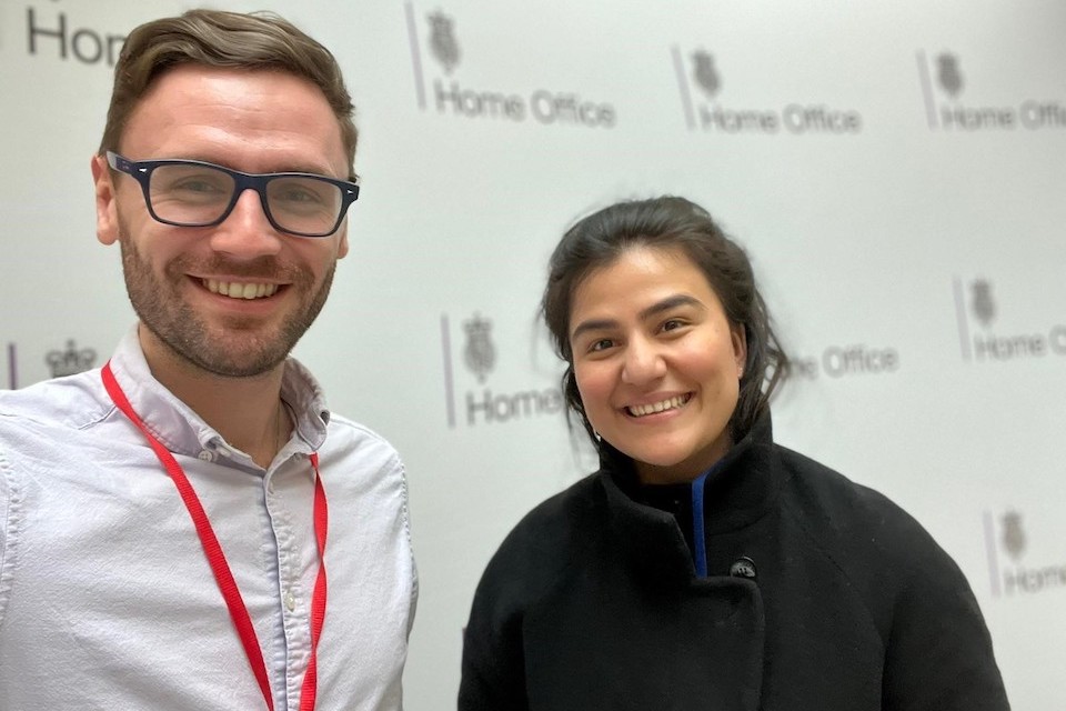 Rabia Nasimi and Daniel Steel, Afghan Resettlement Team, Department for Levelling Up, Housing and Communities