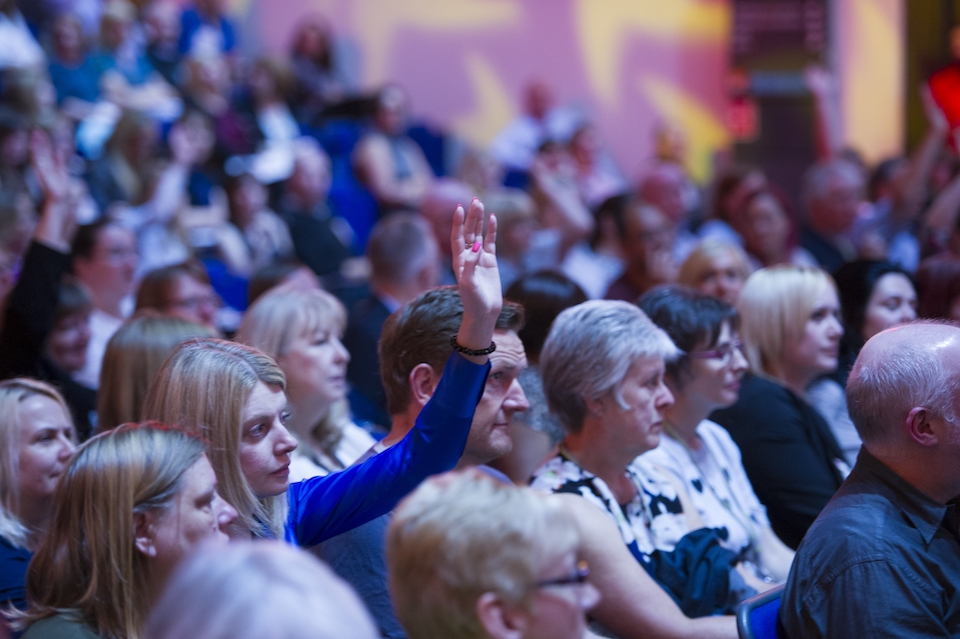 Civil Service Live, 2016 when a delegate asked a question