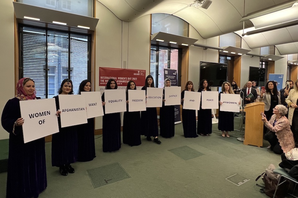 Celebrating International Women’s Day in Parliament with a strong message to politicians