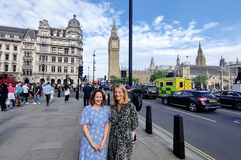 Ruth Hannant and Polly Payne, Directors General for Culture Sport and Civil Society in DCMS