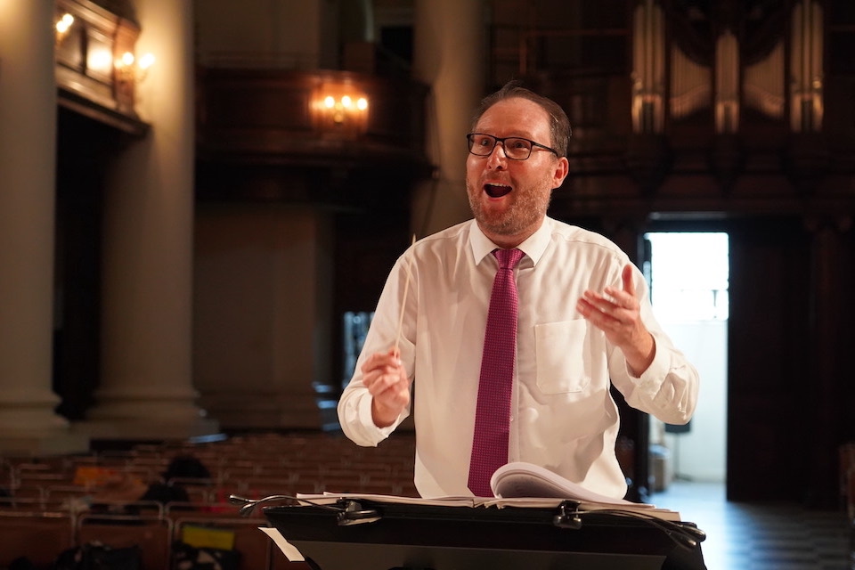 Stephen Hall, CS choirmaster