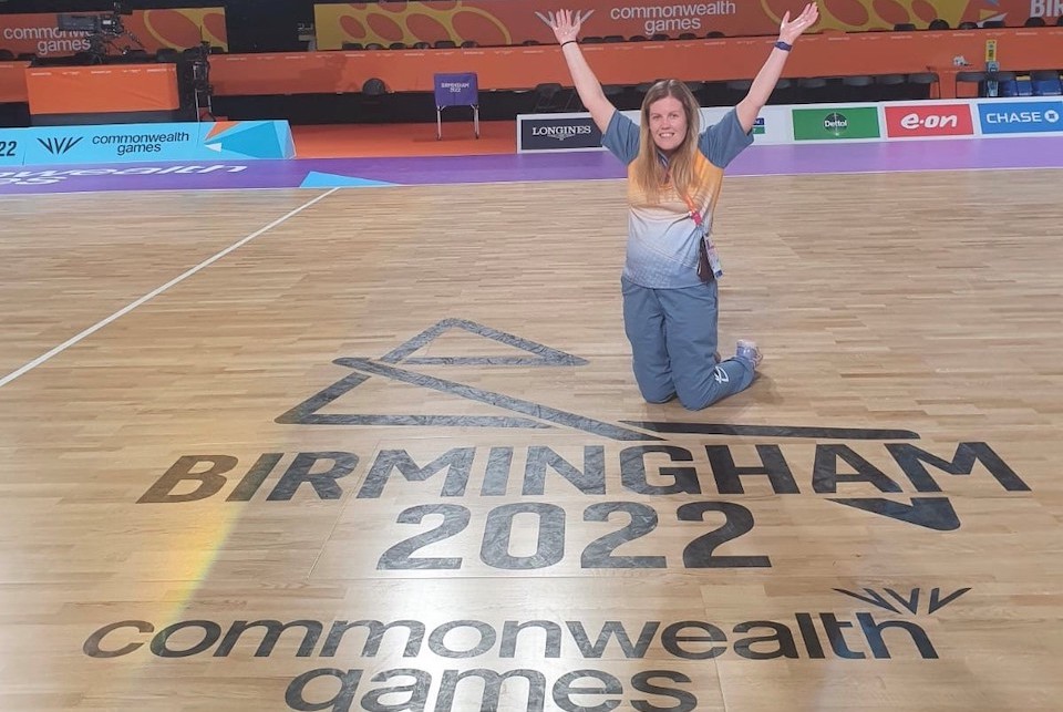 Nicola Lazenby, BEIS at the Commonwealth Games