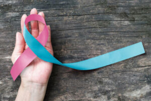 Ribbons to reflect Sudden Infant Death Syndrome (SIDS), pregnancy Loss on helping hand