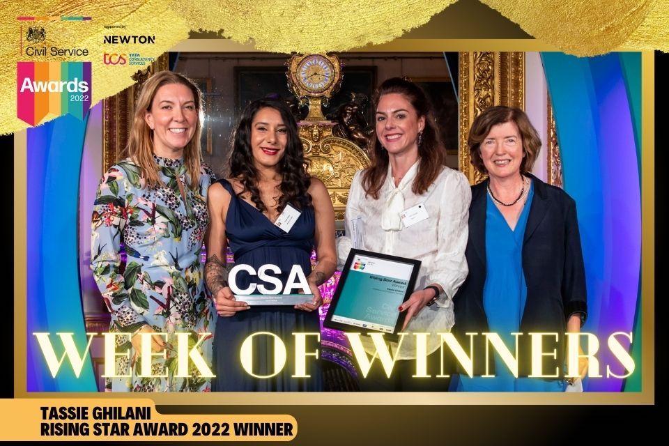 CS Awards winner of Rising Star 2022, Tassie Ghilani