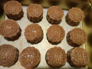 Moon cakes to celebrate the Mid-Autumn Festival on 29 September